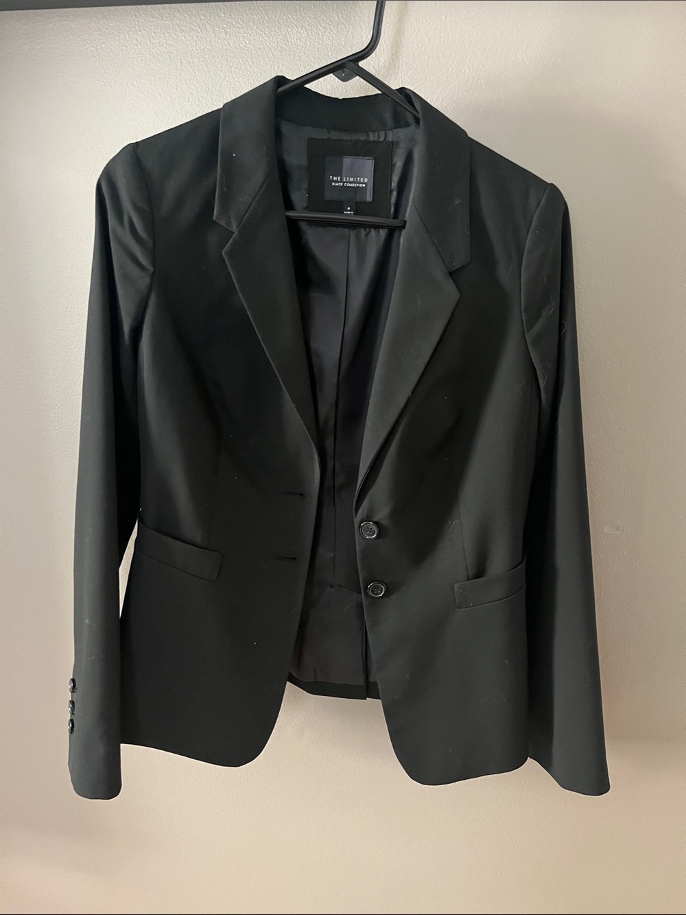 The Limited Black Women's Two-Button Tailored Blazer